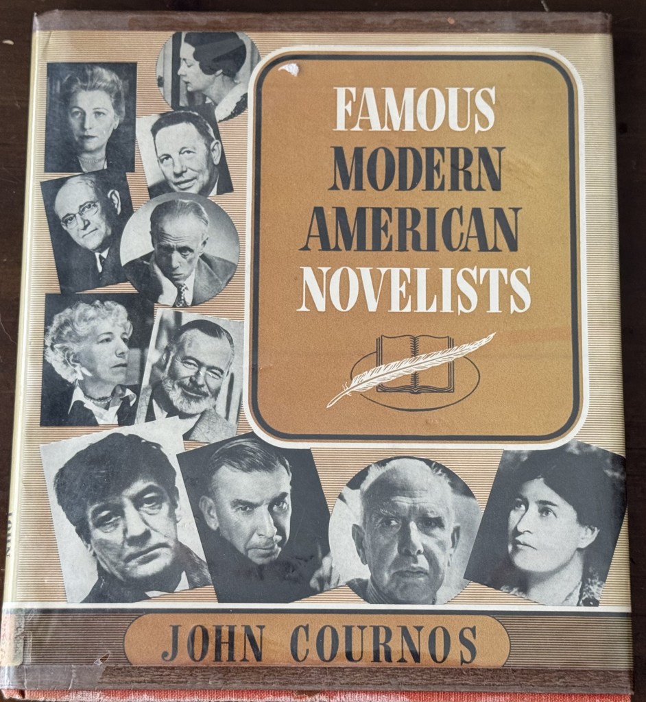 Image of the book "Famous Modern American Novelists" by John Cournos.